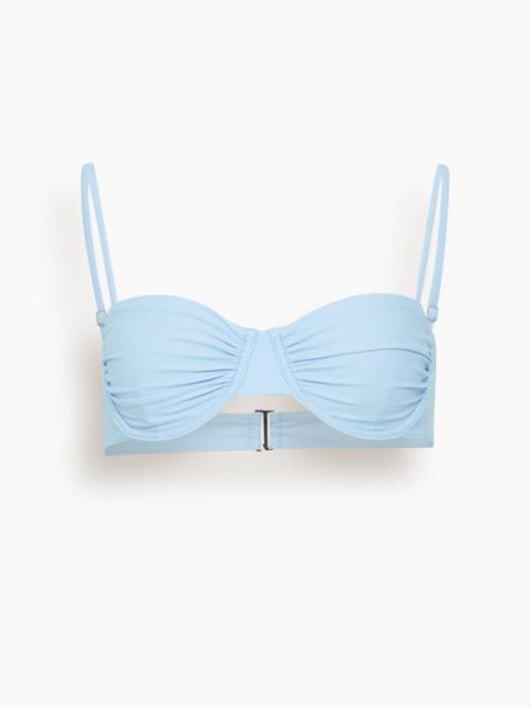 Paloma Bikini Top in Vista Blue