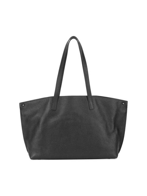 pebbled leather tote bag