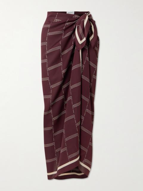 Printed Silk-georgette Pareo