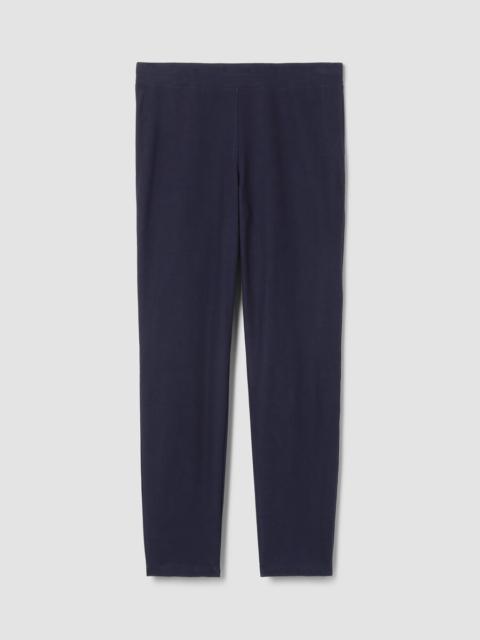 Washable Stretch Crepe Slim Pant