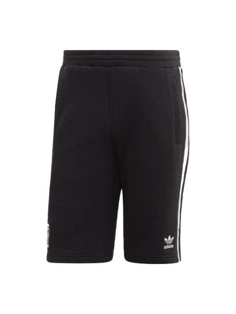 adidas originals Classic Side Stripe Casual Sports Shorts Black GK5908