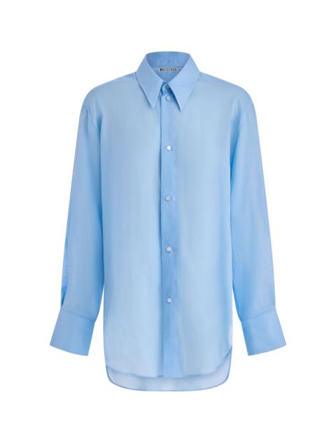 Hamilton Tassel Shirt light blue