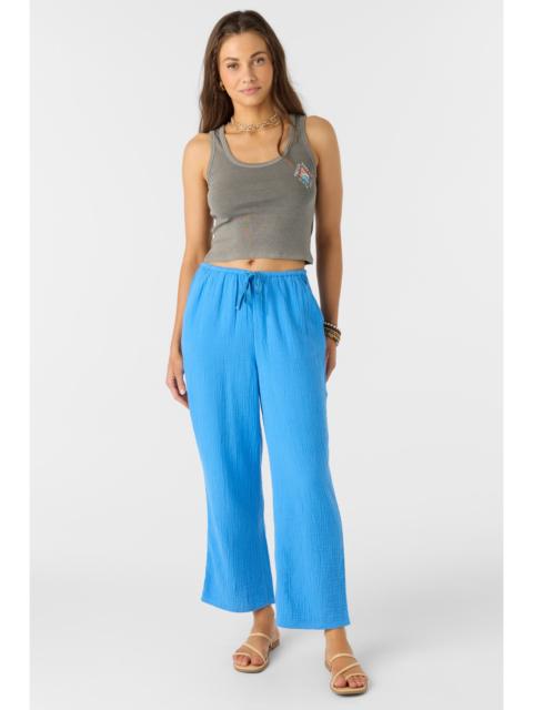 Brenda Crinkle Double Gauze Beach Pants
