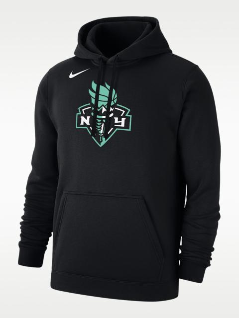 New York Liberty Club Men's Nike WNBA Fleece Pullover Hoodie