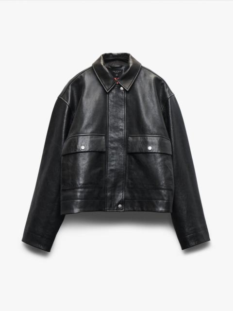 Nonie Lamb Leather Jacket