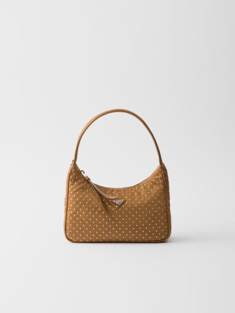 Prada Re-Edition Re-Nylon mini bag with studs