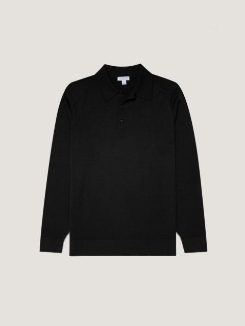 Fine Merino Wool Polo Shirt