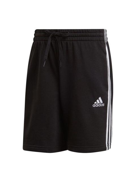 adidas M 3s Ft Sho Casual Sports Side Stripe Shorts Black GK9597