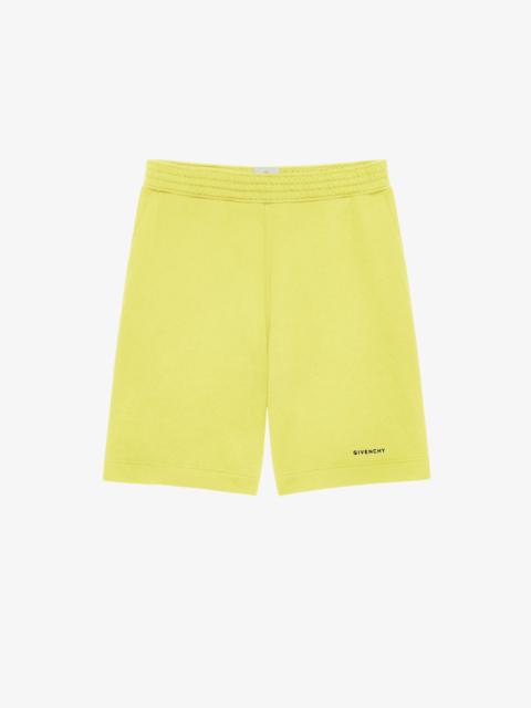 BERMUDA IN FELPA WITH PRINT