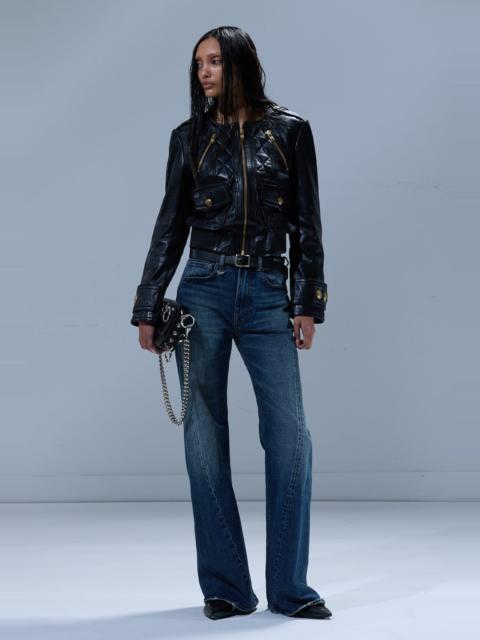 TWISTED SEAM FLARE JEAN