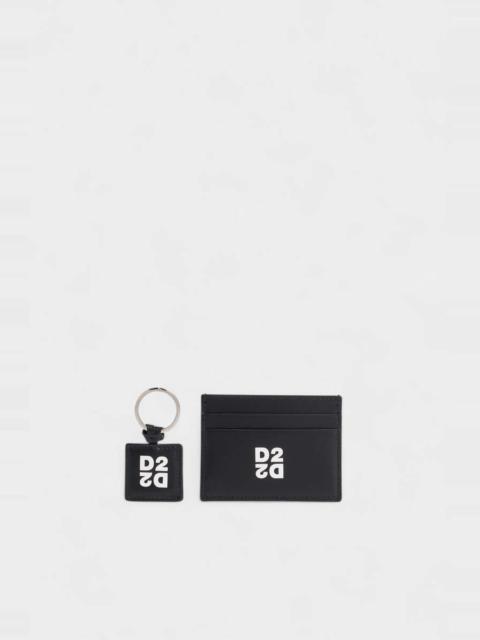 CREDIT CARD HOLDER AND KEYRING GIFT BOX