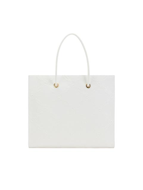 large leather tote bag