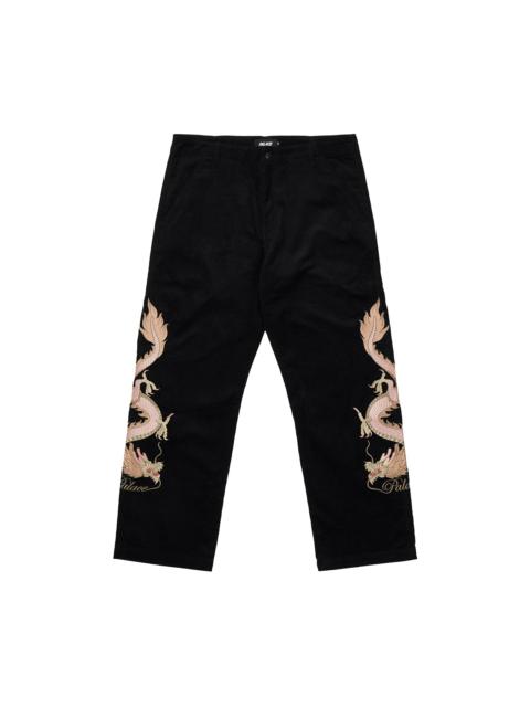 DOUBLE DRAGON TOUR PLAIN PANT BLACK