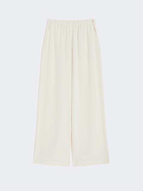 BONN Comfortable trousers in stretch crêpe de Chine