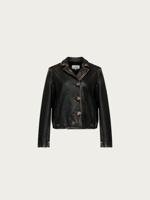 Car Coat - Brown Worn