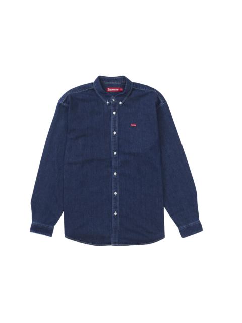 Supreme Small Box Shirt (FW24) Rinsed Denim