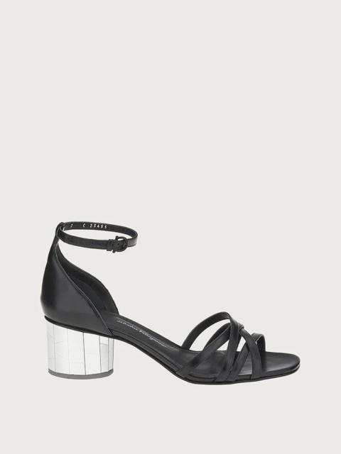 MIRRORED HEEL SANDAL