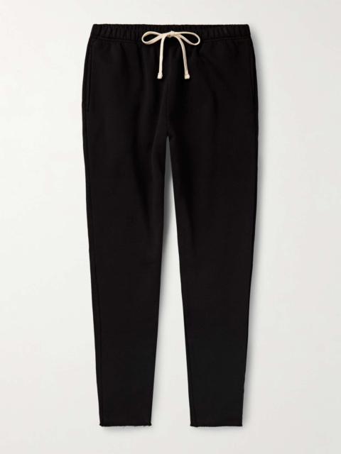 Tapered Garment-Dyed Cotton-Jersey Sweatpants