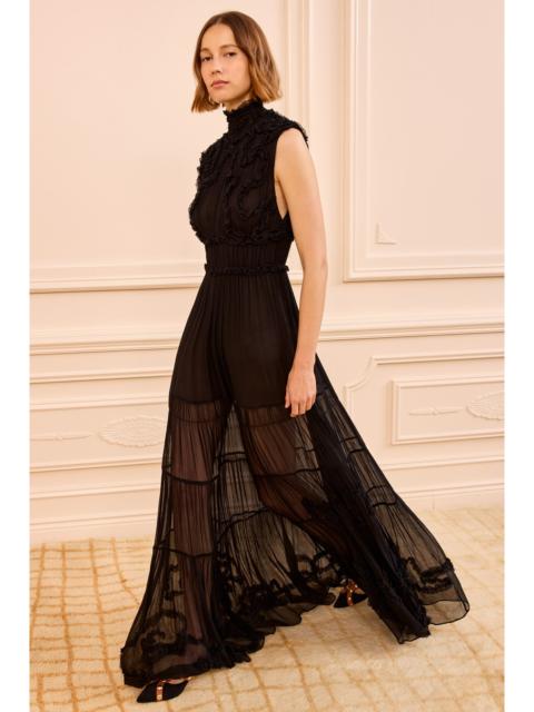 Verona Silk Smocked Gown