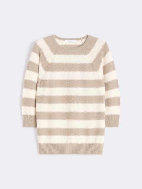 Pure cotton sweater - OPTICAL WHITE
