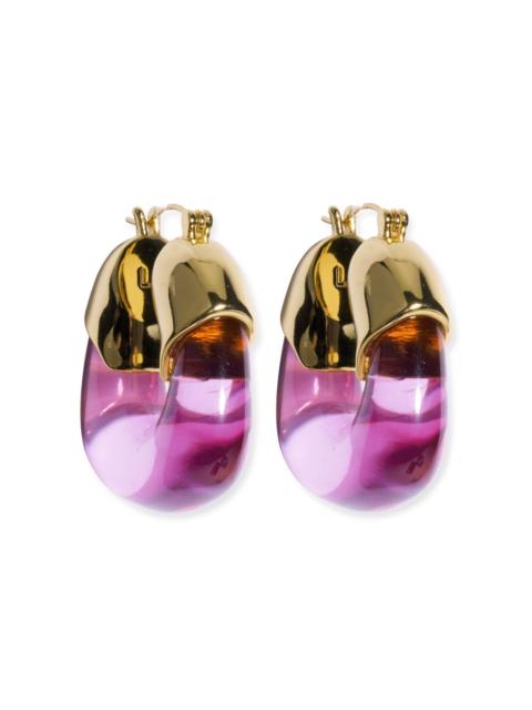 The Organic Hoops in Flamingo