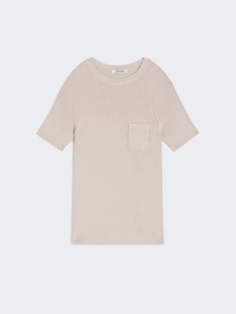 BERLINO Rib-knit cotton sweater