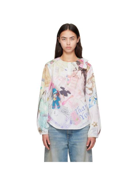 Multicolor Bow Shirt