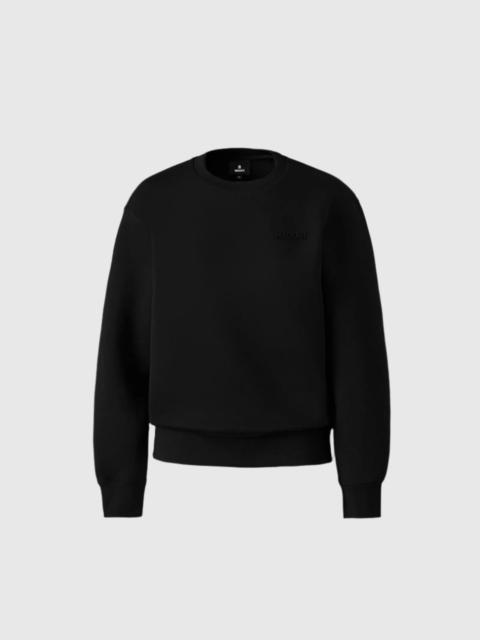 JULIANNA Double-Face Jersey Sweatshirt