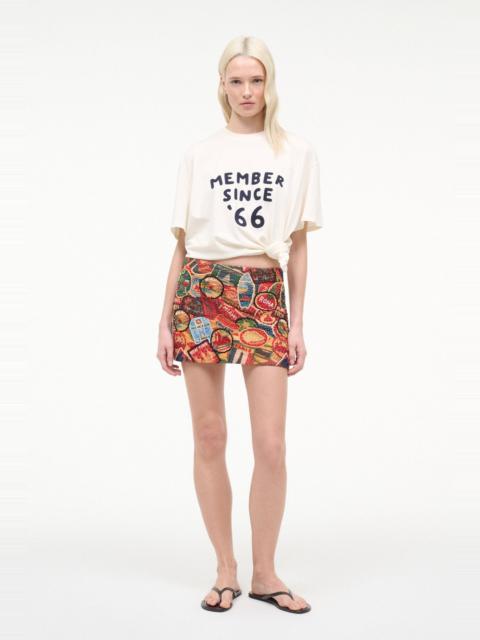 STAUD SUPERNOVA SKIRT DESTINATION