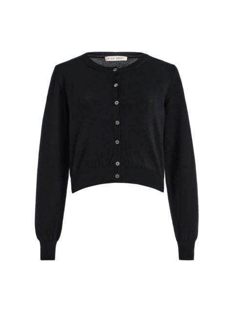Jack Wool Cardigan black