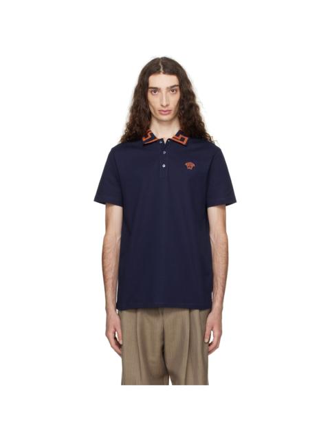 Navy Greca Polo