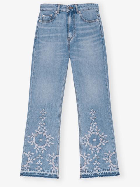 BRODERIE ANGLAISE BETZY JEANS