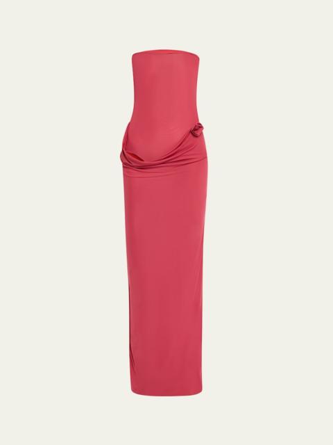 Campano Strapless Maxi Dress
