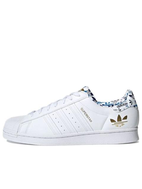adidas Superstar 'White Blue Lining' H00186
