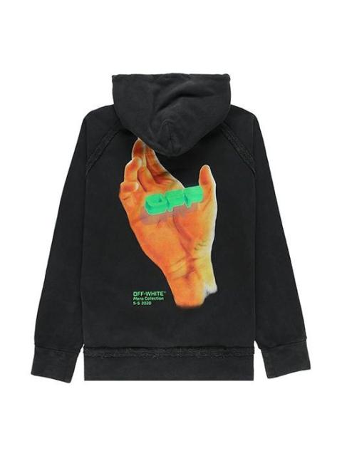 Off-White Hand Logo Incompiuto For Men Black OMBB057R20E300131088