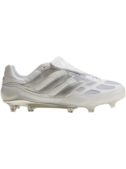 adidas Predator Precision FG White Silver Metallic Made in Germany