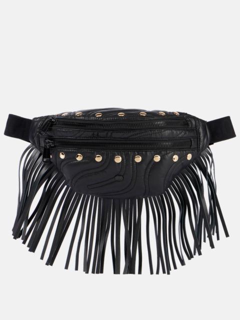Sorriso fringed leather belt bag