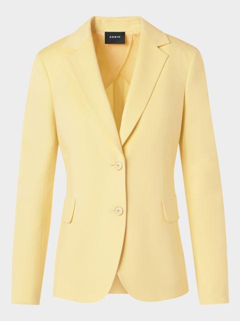 Daigon Single-Breasted Cashmere Blazer Jacket