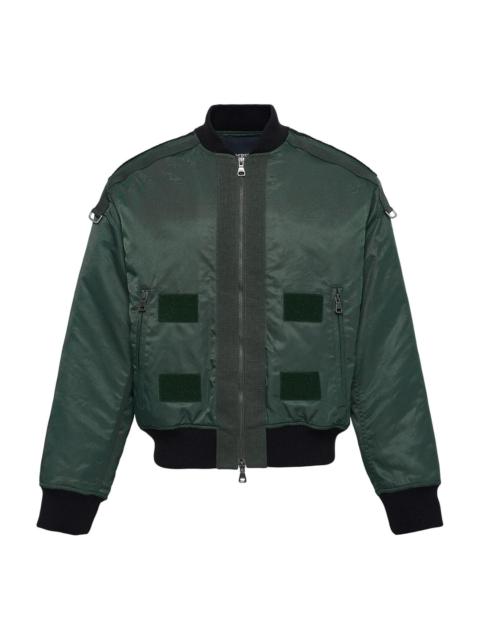 Flight Layered Washed Bomber Jacket
