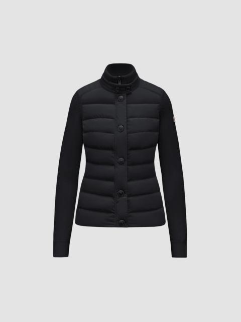 Padded Wool Cardigan