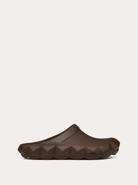 ROMAN STUD TURTLE RUBBER CLOG