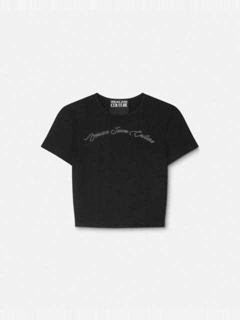 Crystal Slim-Fit Logo T-Shirt