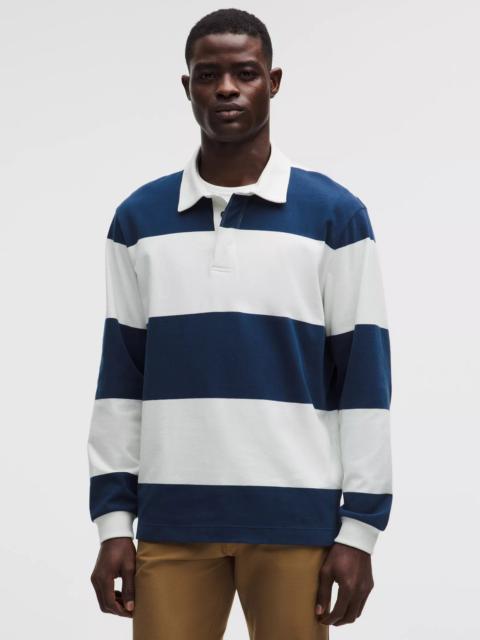 Long-Sleeve Cotton Rugby Shirt