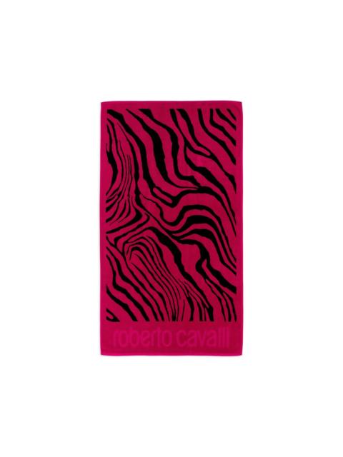 Zebra-print 2000 beach towel