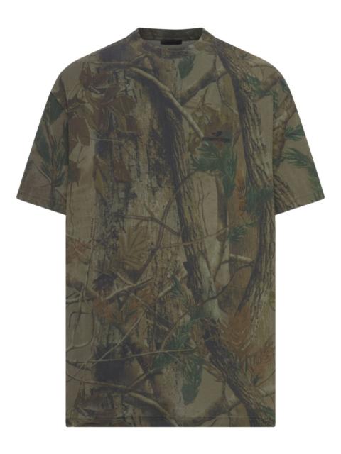 camouflage cotton t-shirt