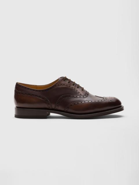 Bleached Calfskin Oxford Brogue