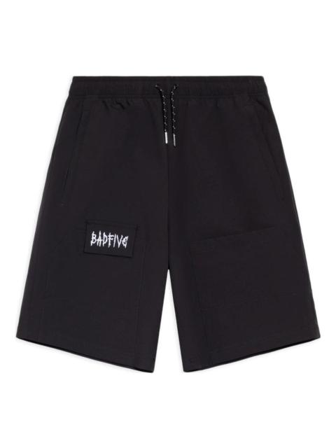 Li-Ning BadFive Graphic Shorts 'Black' AKSS377-2