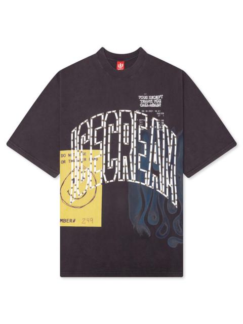 THE HILL S/S TEE - BLACK