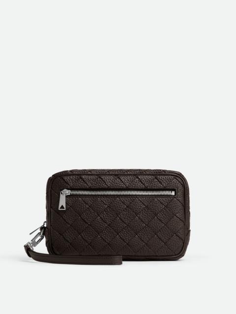 Intrecciato Small Pouch With Wristlet