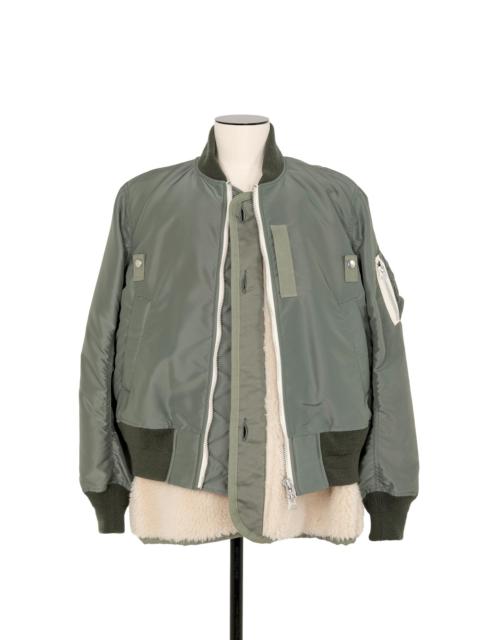 Nylon Twill Blouson